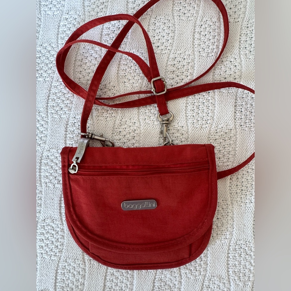 Baggallini Rust Mini Bag EUC